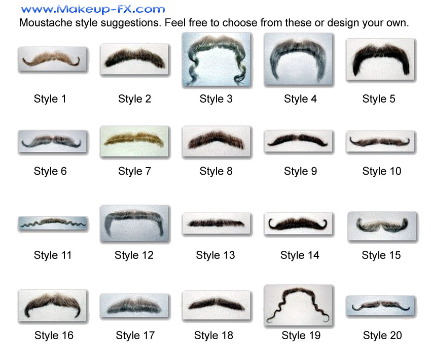 Beard and Mustache Styles